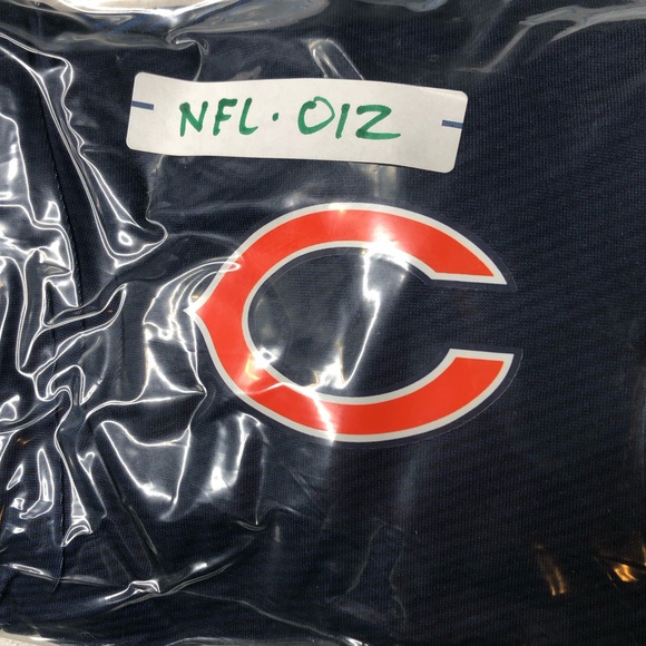 NFL™️ Chicago Bears Cool Base Combine 1/4-Zip Long Sleeve Raglan Top Size (XL) - Picture 14 of 15